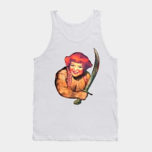 wielding the sword Tank Top